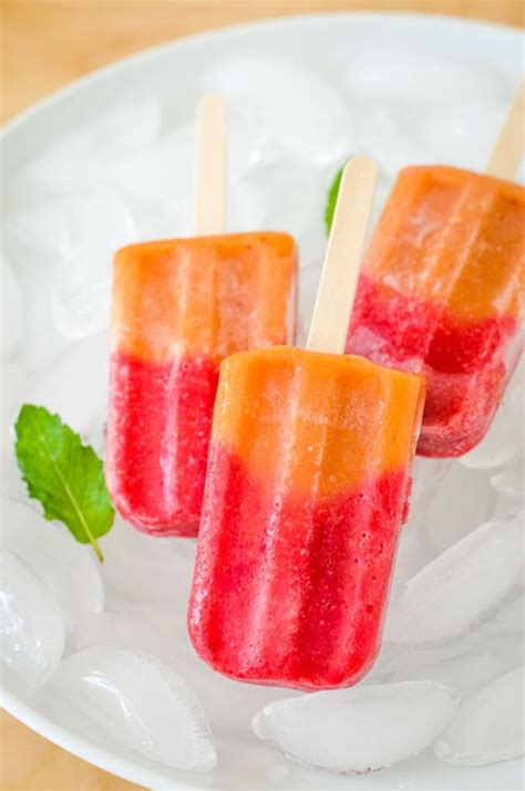 Healthy Popsicles Homemade With Real Fruit Cook Eat Well