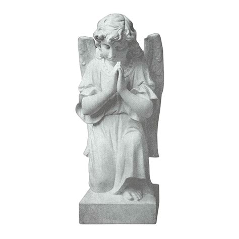 Kneeling Angel Marble Statue