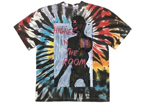 Travis Scott Highest In The Room Tee Tie Dye Travis Scott Tie Dye