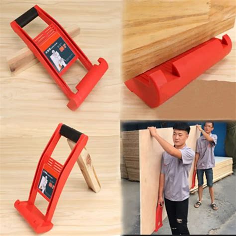 80kg Load Tool Panel Carrier Gripper Handle Carry Drywall Plywood Sheet