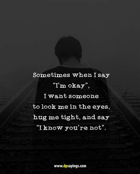 Deep pain quotes some are emotional dark and sad go to table of contents. 97 Deep Depression Quotes And Sayings - DP Sayings