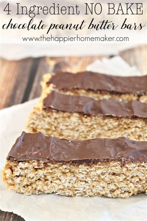 Unwrap the balls and refrigerate in an airtight container until ready to eat. Healthy No Bake Chocolate Peanut Butter Oat Bars | The ...