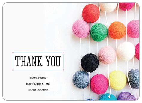 Free Thank You Party Customizable Invitation Card Templates