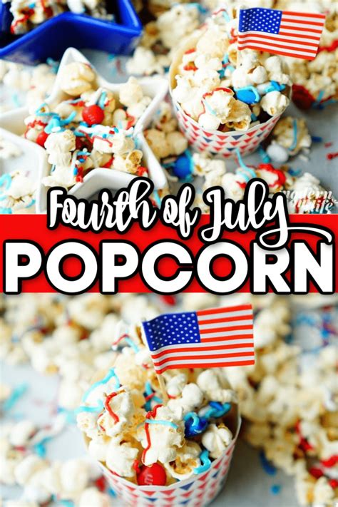 Simple 4th Of July Food Popcorn Recipe Modern Mom Life