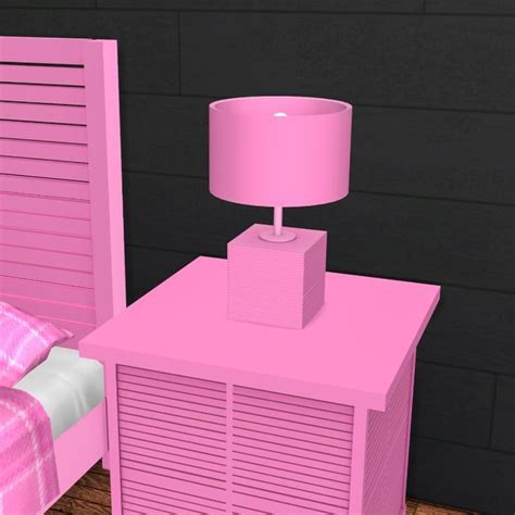 Pink Bedroom Set The Sims 4 Ts4 Ts4cc Cc Custom Content Decor Objects