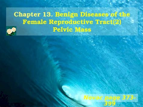 PPT Chapter 13 Benign Diseases Of The Female Reproductive Tract 2