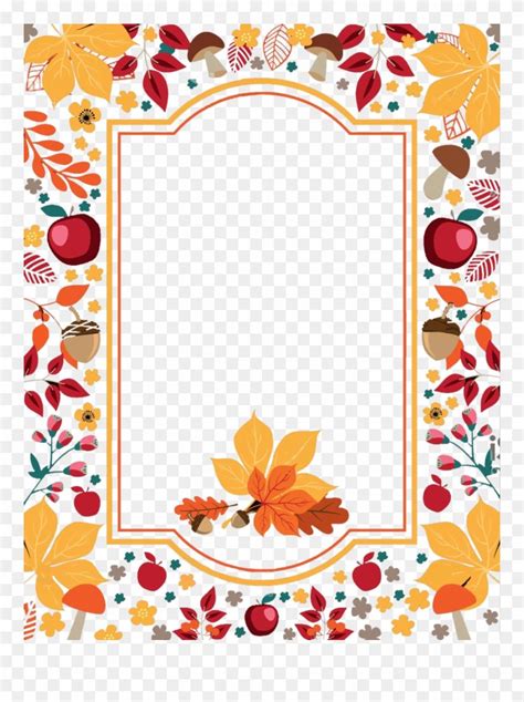 Thanksgiving Borders For Word Documents Psadowi