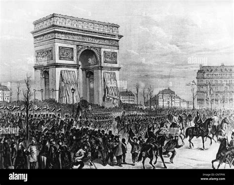 Events Franco Prussian War 1870 1871 Occupation Of Paris German