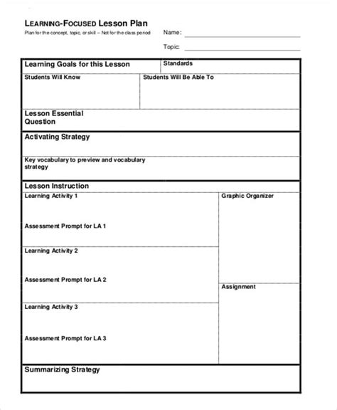 47+ Lesson Plan Samples