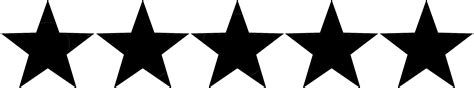 5 Stars Png Isolated Hd Png Mart