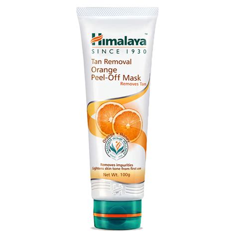 Buy Himalaya Herbals Tan Removal Orange Peel Off Mask 100g Online At