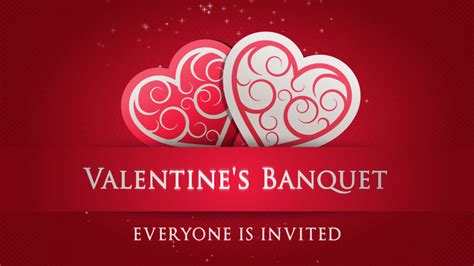 Every february 14, all over the world candy, flowers and gifts are exchanged between loved ones, all in the name of st. Valentine's Day Banquet Still | Valentine's Day Still ...