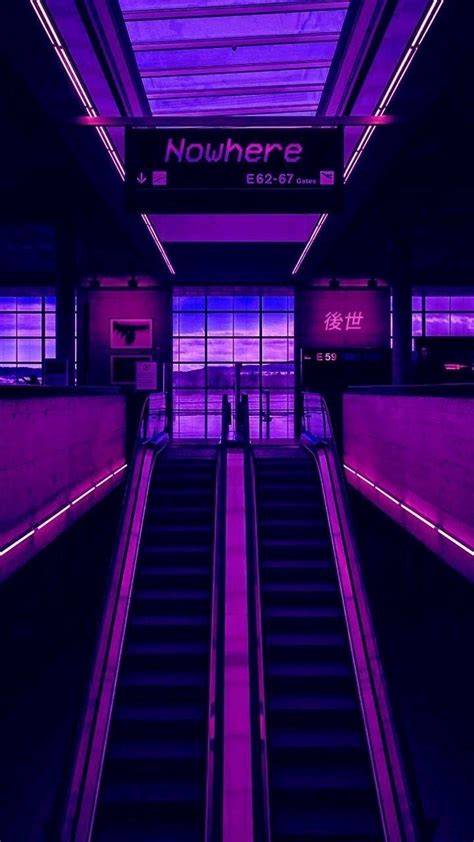 Neon Purple Aesthetic Wallpapers Top Free Neon Purple Aesthetic