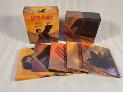 Harry Potter And The Deathly Hallows 17 Audio Book On Cd Box Set Jk