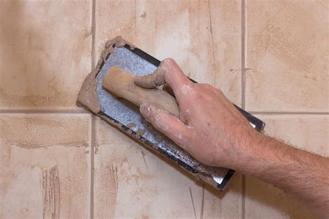 How To Grout Bathroom Tile Wall Rispa