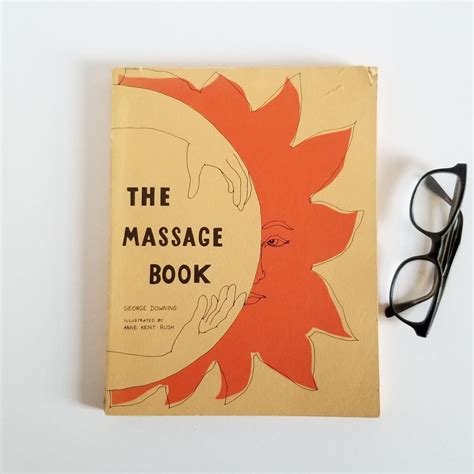 The Massage Book Vintage Beige Softcover Book George Etsy
