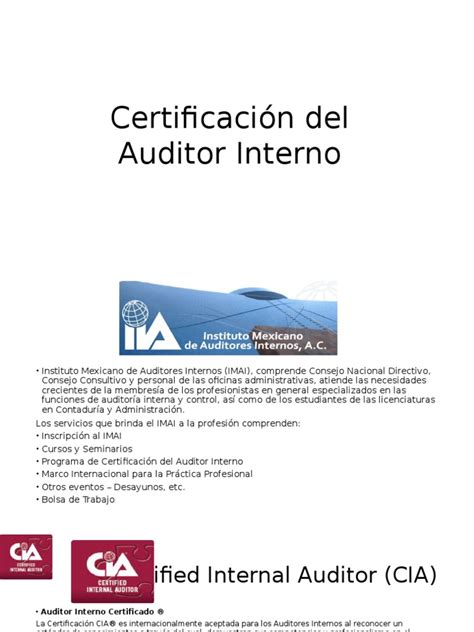Certificación Del Auditor Interno Pdf Auditoría Financiera Gobierno