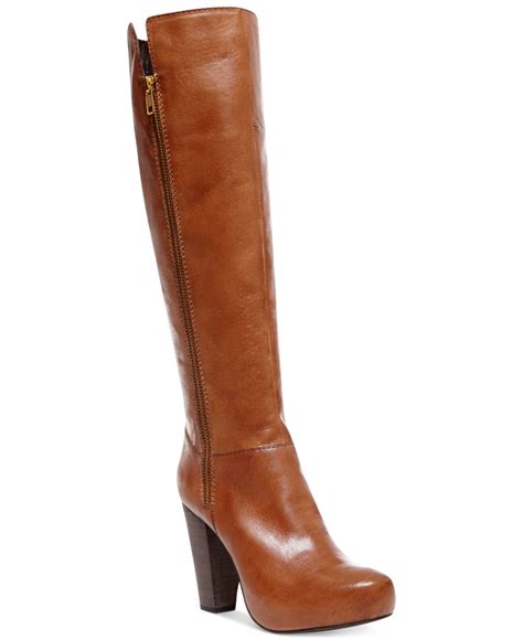 Lyst Steve Madden Womens Rikki Tall Boots In Brown
