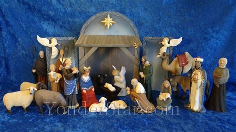 Norwegian Nativity Scene Henning Yonder Star Christmas Shop Llc