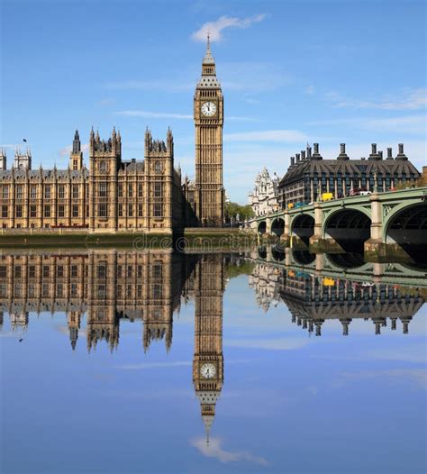 Westminster Bridge With Big Ben London Stock Photo Image Of