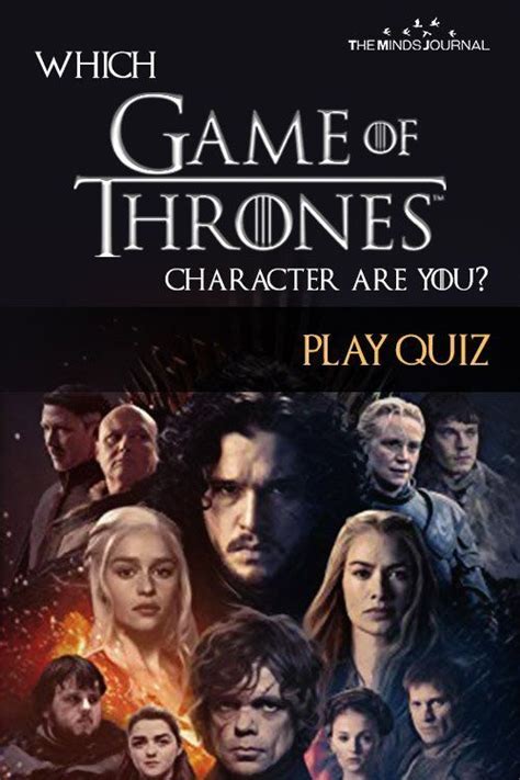 Character Test Which Character Are You Character Personality Personality Quizzes Game Of