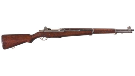 World War Ii Us Winchester M1 Garand Semi Automatic Rifle Rock