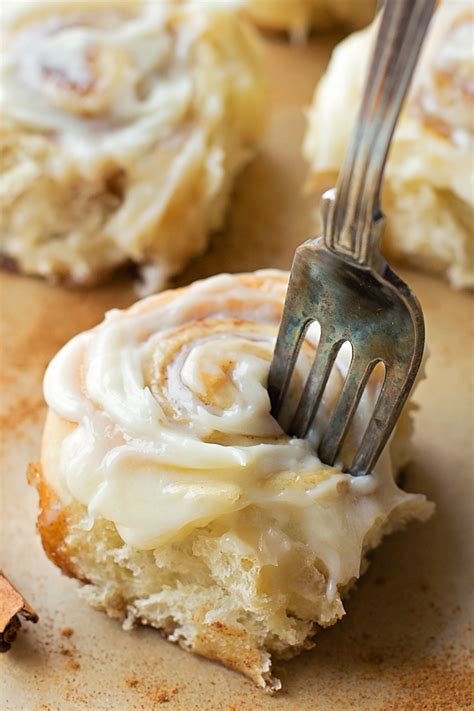Mini Cinnamon Rolls With Cream Cheese Frosting Life Made Simple