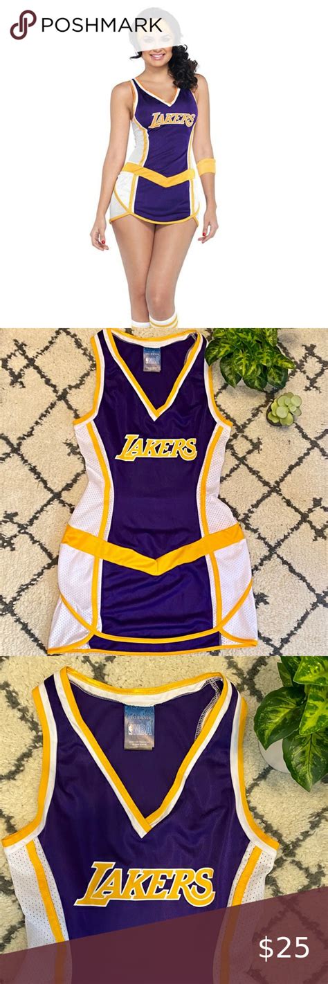 Custom lakers jersey casual outfits cute outfits sport outfits lakers girls lakers game lakers kobe bryant jersey outfit nba store. Leg Avenue Laker Girls Jersey Dress Costume in 2020 ...