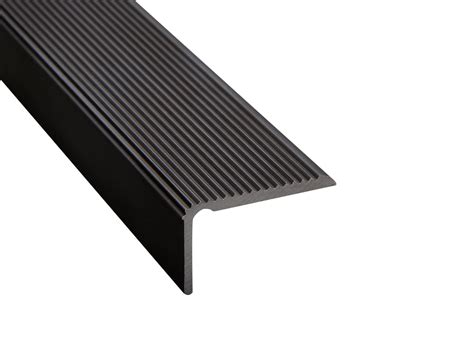 Stair Nosing With Grooved Aluminium Angle Proople Accessibility