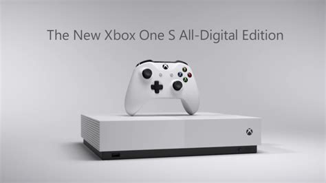 Microsoft представила Xbox One S без привода для чтения дисков