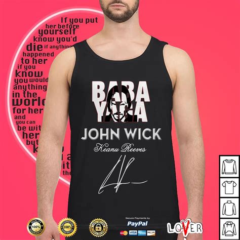 Mr john wick.the baba yaga.edited by ripzteriasongs. Keanu Reeves Baba Yaga John Wick shirt, Hoodie, sweater