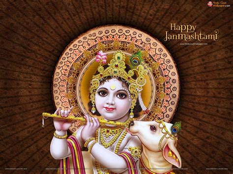 Shri Krishna Janmashtami Hd Wallpapers Free Download Wallpaper Free