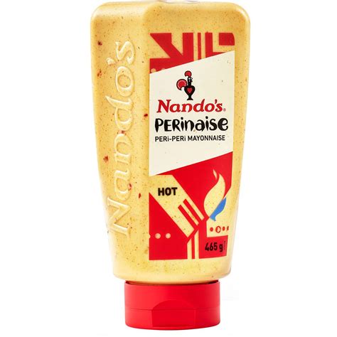 Nando S Perinaise Hot Peri Peri Mayonnaise Sauce 465g Woolworths