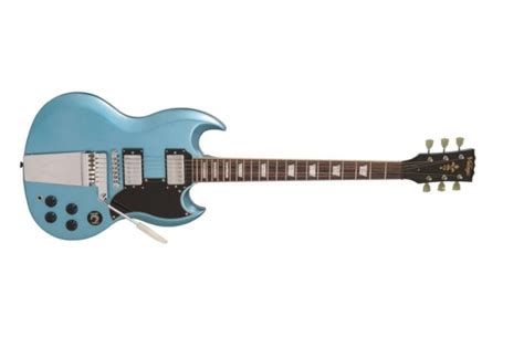 Vintage Vs Reissued With Vibrola Tailpiece Gun Hill Blue Electric