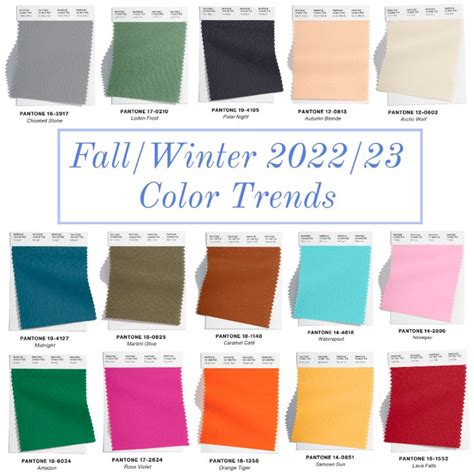 Fall 2022 Color Trends From Pantone And Nyfw Bay Area Fashionista In