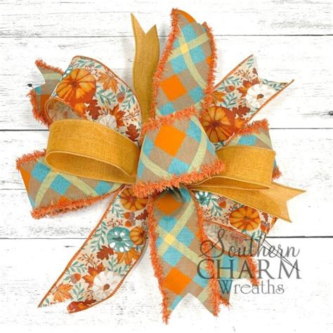 How To Make A 3 Ribbon Wreath Bow Two Ways Southern Charm Wreaths