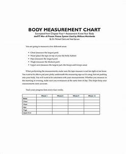 Measurement Chart Templates 9 Free Sample Example Format Download