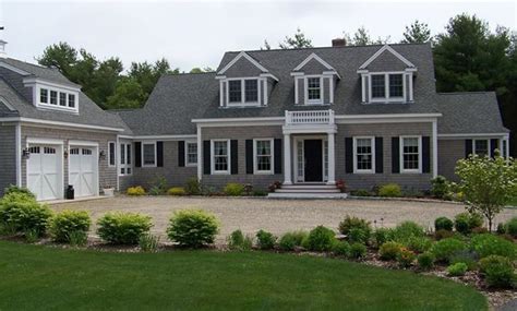 The central chimney kept traditional cape cod homes nice and warm. Unique dormers for a cape style house | Cape cod house ...