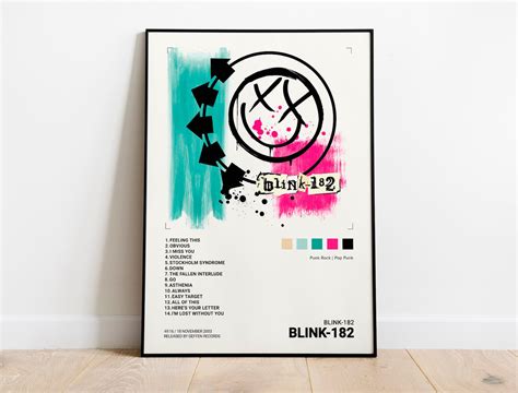 Blink 182 Self Titled Album Cover Poster Architeg Prints