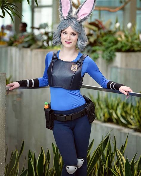 Officer Judy Hopps Cosplay By Therebeccarose From Zootopia On
