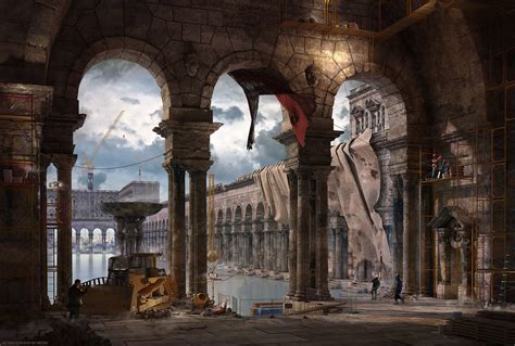 Restoration Sergey Smereka Rstyle Software Art Ancient Rome 3d