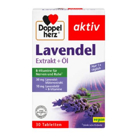 Viên Uống Ngủ Ngon Doppelherz Lavendel Extrakt Öl Đức Giá Tốt