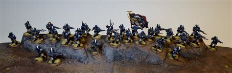 Whiteshields are young reinforcements to an existing imperial guard regiment. Cadians, Conscripts, Imperial Guard - Cadian Whiteshields ...