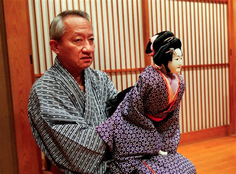 Nearly Extinct Japanese Puppet Theater Helps Master Get Through