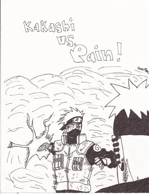 Kakashi Vs Pain By Uzumakinaruto34 On Deviantart
