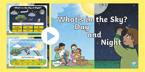 Whats In The Sky Day And Night Powerpoint Teacher Made