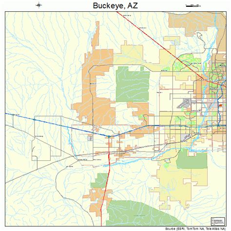 Buckeye Az Zip Code Map Map