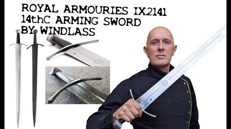 Royal Armouries Collection From Windlass 14th Century Arming Sword Ix