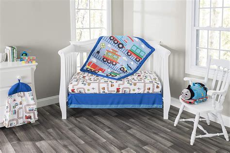 Everyday Kids 3 Piece Boys Crib Bedding Set Choo Choo Train