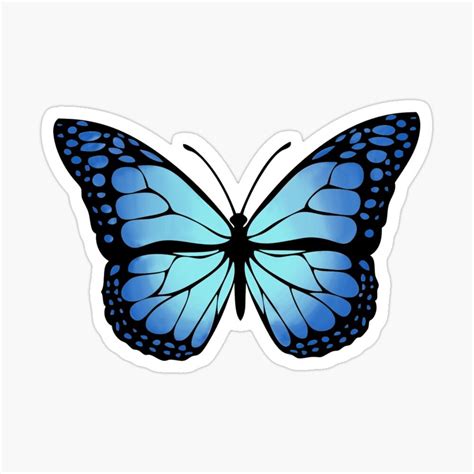 Blue Monarch Butterfly Aesthetic The Butterfly Effect Overlays